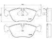 Sada brzdových destiček, kotoučová brzda ASHIKA 50-00-0327