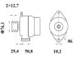 generátor MAHLE MG 83