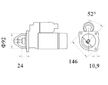 Startér MAHLE ORIGINAL MS 25