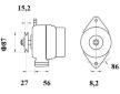 generátor MAHLE MG 251