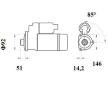 Startér MAHLE MS 754