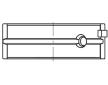Hlavní ložiska klikového hřídele MAHLE 209 HL 21578 000
