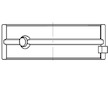 Hlavní ložiska klikového hřídele MAHLE 001 HL 21968 025
