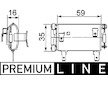 Odpor, vnitřní tlakový ventilátor MAHLE ABR 14 000P