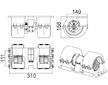 vnitřní ventilátor MAHLE AB 145 000P