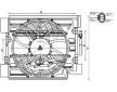 Ventilátor kondenzátora klimatizácie MAHLE ACF 23 000S