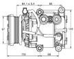 Kompresor, klimatizace MAHLE ACP 106 000P