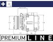 Kompresor, klimatizace MAHLE ACP 858 000P