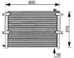 Kondenzátor, klimatizace MAHLE AC 171 000P
