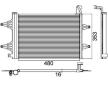 Kondenzátor, klimatizace MAHLE AC 359 000P
