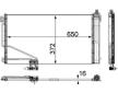 Kondenzátor, klimatizace MAHLE AC 448 000P