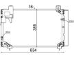 Kondenzátor, klimatizace MAHLE AC 711 000S