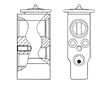 Expanzní ventil, klimatizace MAHLE AVE 25 000S