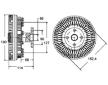Spojka, větrák chladiče MAHLE CFC 140 000P