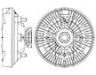 Spojka, větrák chladiče MAHLE CFC 232 000P