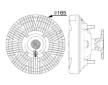 Spojka, větrák chladiče MAHLE CFC 239 000P