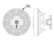Spojka, větrák chladiče MAHLE CFC 258 000P