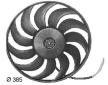 Ventilátor chladenia motora MAHLE CFF 135 000S