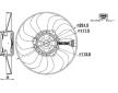 Ventilátor chladenia motora MAHLE CFF 167 000S