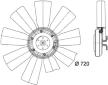 Větrák, chlazení motoru MAHLE CFF 412 000P