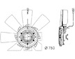 Větrák, chlazení motoru MAHLE CFF 457 000P