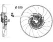 Větrák, chlazení motoru MAHLE CFF 474 000P