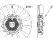 Větrák, chlazení motoru MAHLE CFF 487 000P