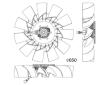 Větrák, chlazení motoru MAHLE CFF 507 000P