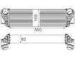 Chladič turba MAHLE CI 185 000P