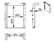 chladič vzduchu MAHLE BEHR KAROSA 900, RVI Premium, IVECO,