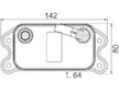 Olejový chladič, motorový olej MAHLE CLC 70 000P