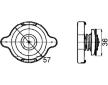 Uzavírací víčko, chladič MAHLE CRB 10 000P