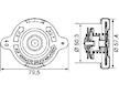 Uzavírací víčko, chladič MAHLE CRB 13 000P