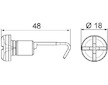 Sroub, uzaver chladice MAHLE ORIGINAL CRX 49 000P