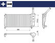 Chladič, chlazení motoru MAHLE CR 1104 000S