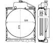 Chladič motora MAHLE CR 2184 000P