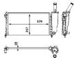 Chladič motora MAHLE CR 552 000S