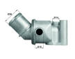 Termostat, chladivo MAHLE TI 91 87D