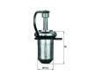 Termostat, uprava studeneho startu MAHLE TX 103 30