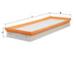 Vzduchový filter MAHLE LX 2877