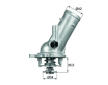 Termostat, chladivo MAHLE TM 10 87