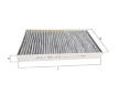 Filter vnútorného priestoru MAHLE LAK 229