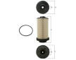 Palivový filter MAHLE KX 80/1D