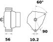 generátor MAHLE 11204424