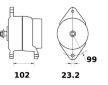 generátor MAHLE MG 490
