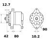 generátor MAHLE MG 455