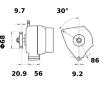 generátor MAHLE MG 434
