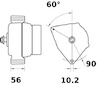 generátor MAHLE MG 344