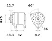 generátor MAHLE MG 341