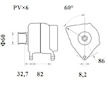generátor MAHLE MG 306